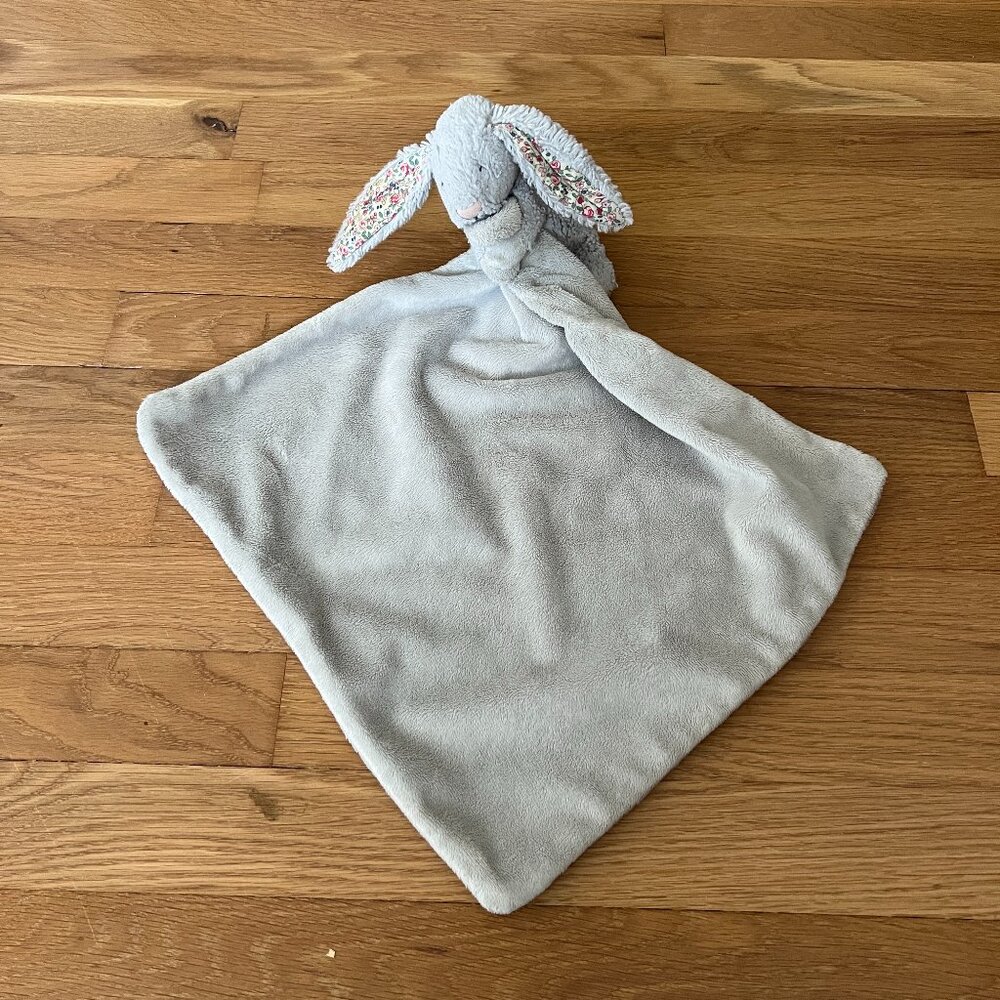 Jellycat Floral Gray Bunny Lovey